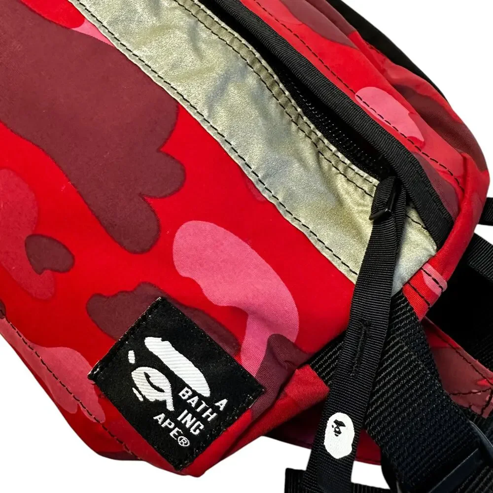 Bape Vintage Red Camo Shoulder Bag